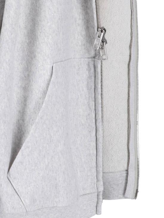 26FW 알렉산더 왕 후드 티셔츠 UCC3262304 050 Grey - ALEXANDER WANG