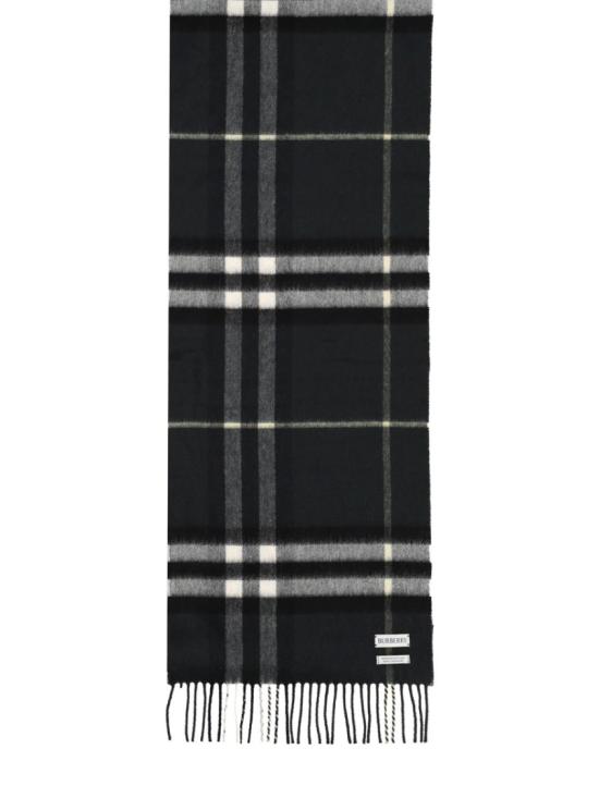  버버리 체크 캐시미어 스카프 8112629 C1221 Black - BURBERRY