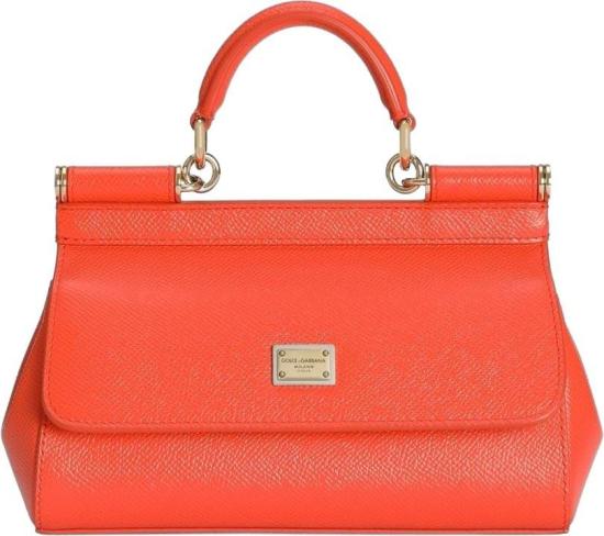 26FW 돌체앤가바나 SICILY 시실리 스몰 핸드백 BB7116B100181166 ORANGE