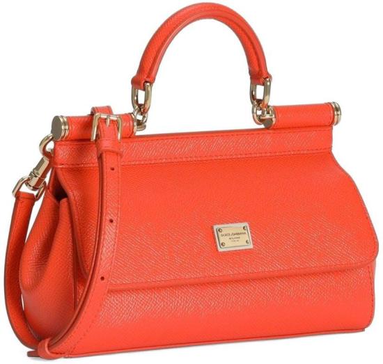 26FW 돌체앤가바나 SICILY 시실리 스몰 핸드백 BB7116B100181166 ORANGE - DOLCE & GABBANA