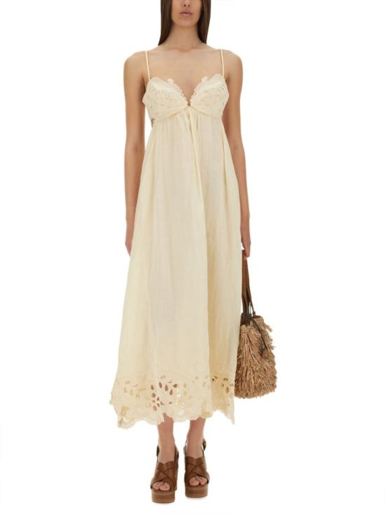 25FW 짐머만 롱 원피스 2929DSS254 CRM Neutrals - ZIMMERMANN