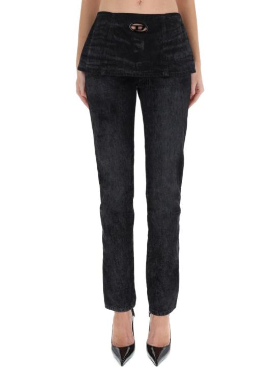 25FW 디젤 데님 팬츠 A21370 007DB02 Black