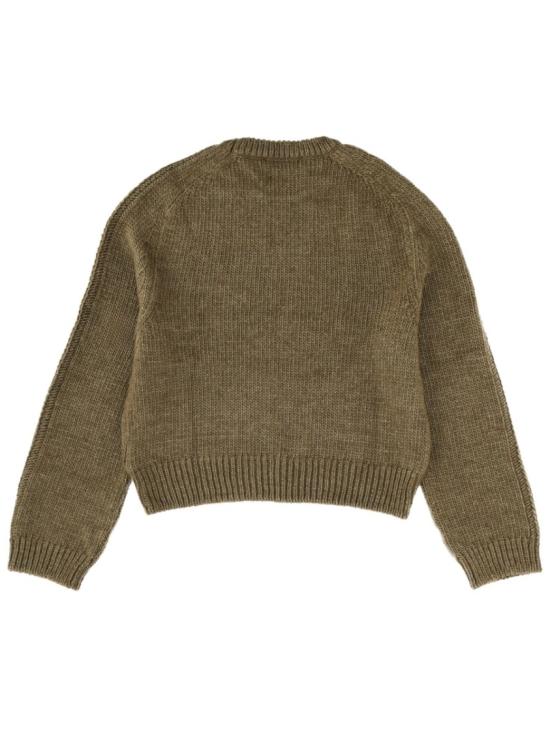 25FW 아워레가시 트루 라운드넥 플러쉬 M4253TF FLUSHGREENRUSTICWOOLSILK Brown