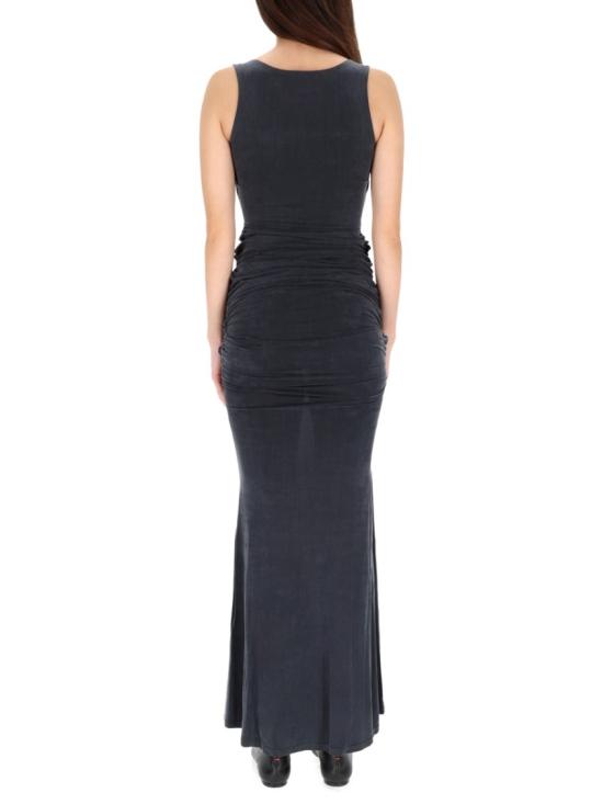 25FW 비비안웨스트우드 롱 원피스 1102001A J008EN401 Black - VIVIENNE WESTWOOD