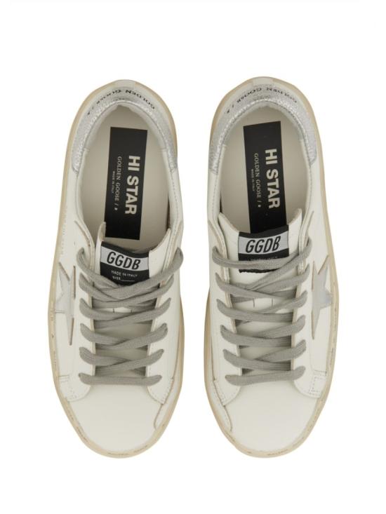  골든구스 하이스타 스니커즈 GWF00118 F00032980185 White - GOLDEN GOOSE