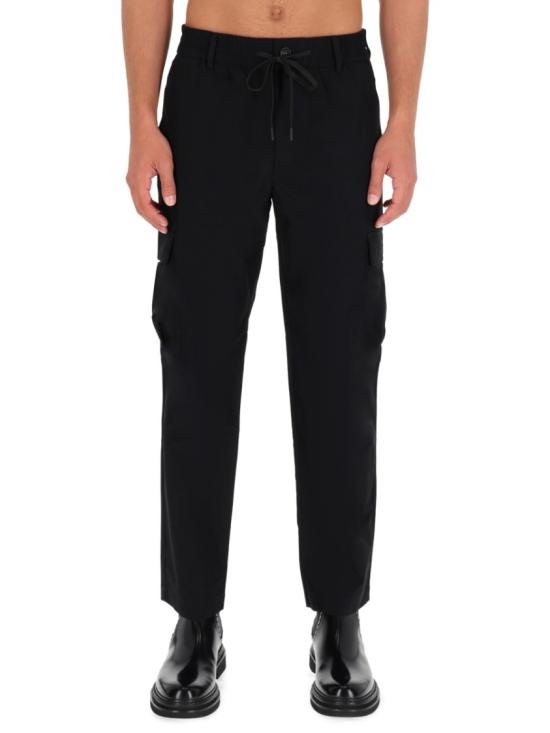 25FW 베르사체 스트레이트 팬츠 79GAAD03 CQ10D899 Black