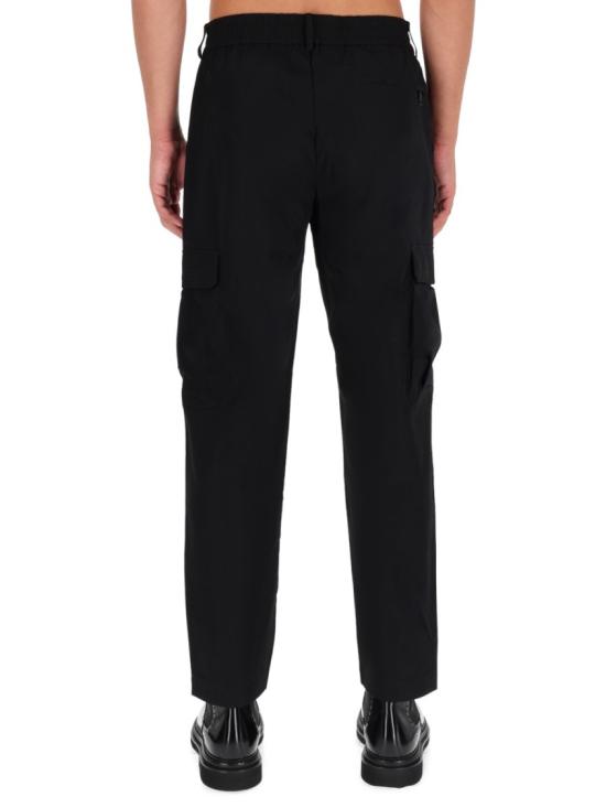 25FW 베르사체 스트레이트 팬츠 79GAAD03 CQ10D899 Black - VERSACE