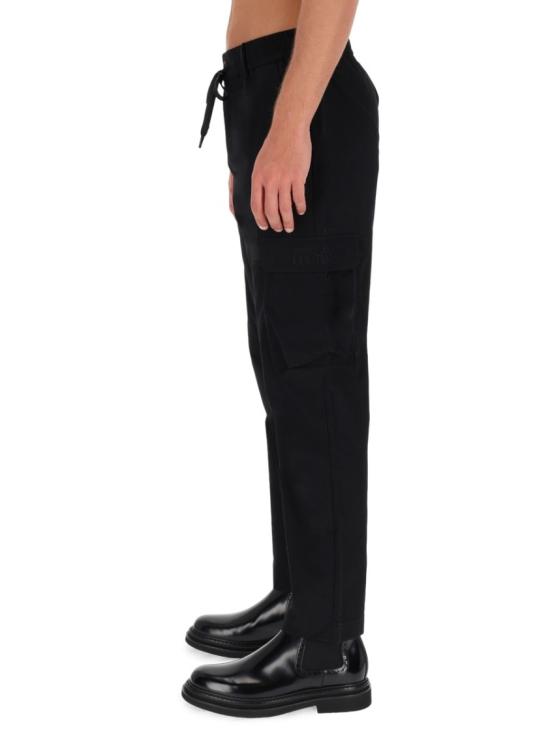 25FW 베르사체 스트레이트 팬츠 79GAAD03 CQ10D899 Black - VERSACE