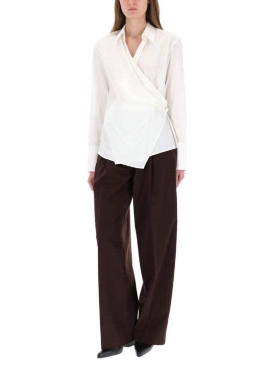 25FW 헬무트랭 탑 P07HW504 100 White - HELMUT LANG