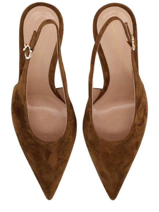26SS 지안비토로시 힐/펌프스 G95461 85RICCAMTEXA Brown - GIANVITO ROSSI