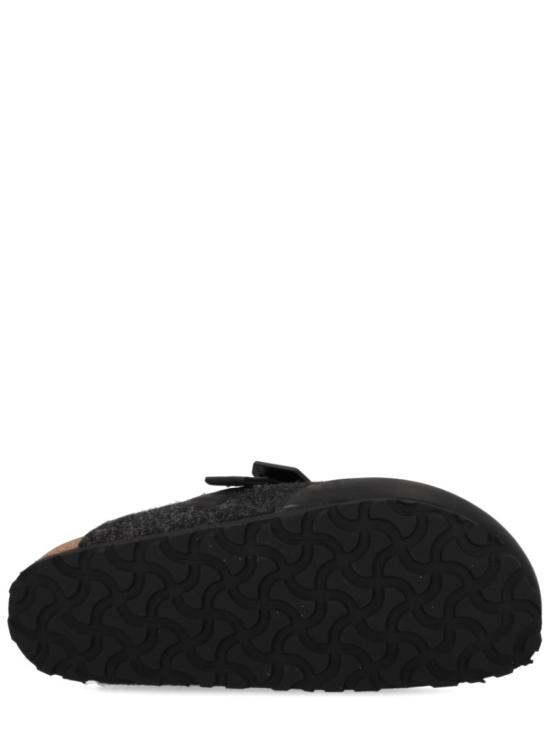 25FW 버켄스탁 보스턴 노바 펠트 레더 텍스타일 1030216 ANTHRACITE Black - BIRKENSTOCK