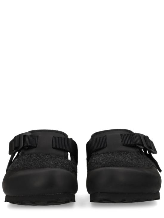 25FW 버켄스탁 보스턴 노바 펠트 레더 텍스타일 1030216 ANTHRACITE Black - BIRKENSTOCK