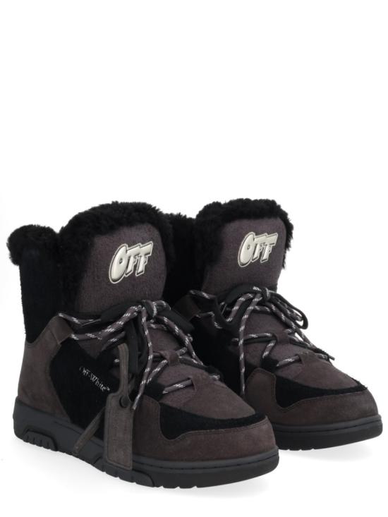 25FW 오프화이트 부츠 M003F5L001 1011 Black - OFF WHITE