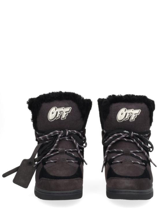 25FW 오프화이트 부츠 M003F5L001 1011 Black - OFF WHITE