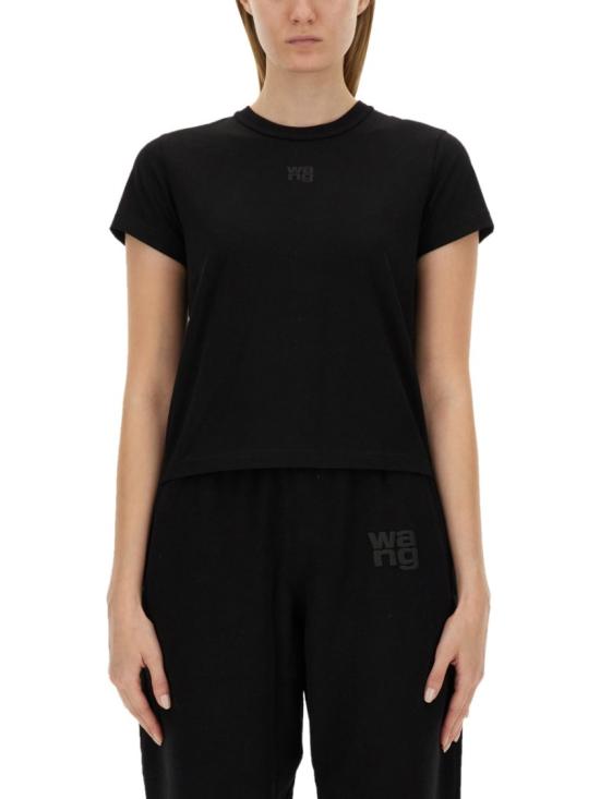 26SS 티바이알렉산더왕 반팔 티셔츠 4CC3241521 001 Black