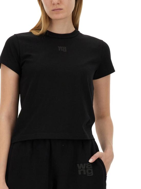 26SS 티바이알렉산더왕 반팔 티셔츠 4CC3241521 001 Black - T BY ALEXANDER WANG