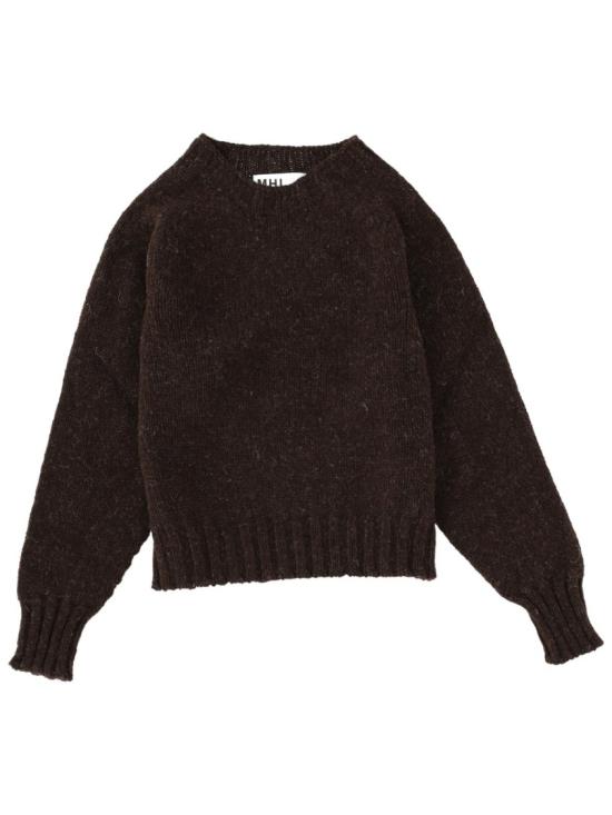 25FW 마가렛호웰 스웨터 WHKN0522A25 MJKDKB Black