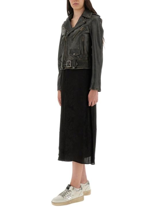  골든구스 바이커 자켓 GWP00848 P00064790100 Black - GOLDEN GOOSE