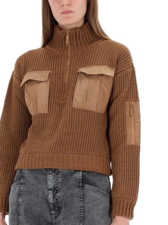 25FW 바움 운드 페르드가르텐 가디건 24541 C8198 Brown - BAUM UND PFERDGARTEN