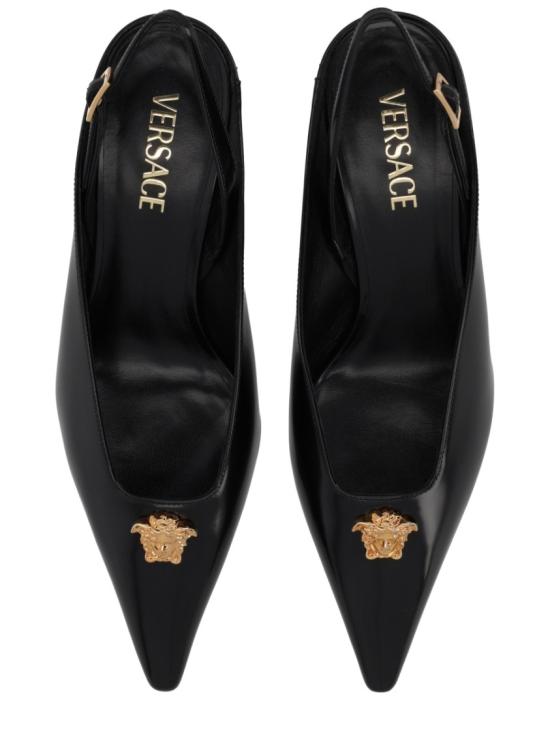 25FW 베르사체 힐/펌프스 1021905 1A148351B00V Black - VERSACE
