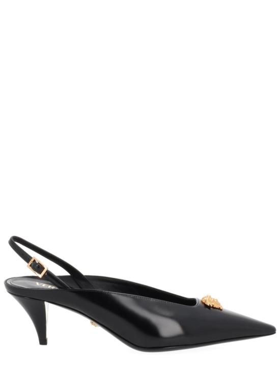 25FW 베르사체 힐/펌프스 1021905 1A148351B00V Black