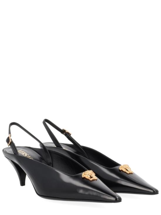 25FW 베르사체 힐/펌프스 1021905 1A148351B00V Black - VERSACE