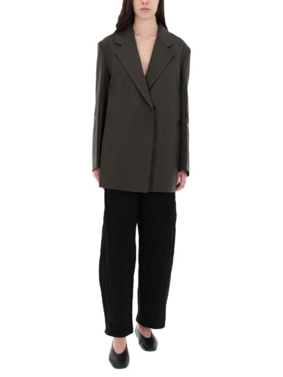 25FW 스튜디오 니콜슨 스트레이트 팬츠 CAHUNSNW 1725 BLACK Black - STUDIO NICHOLSON