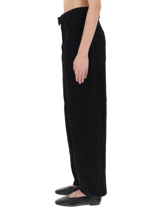 25FW 스튜디오 니콜슨 스트레이트 팬츠 CAHUNSNW 1725 BLACK Black - STUDIO NICHOLSON