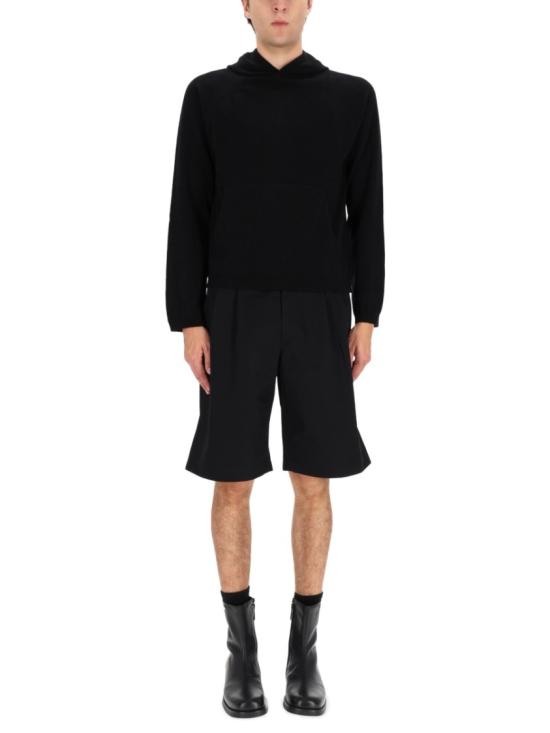 25FW 아워레가시 니트 후드 M4253KBC BLACKCHERUBWOOL Black