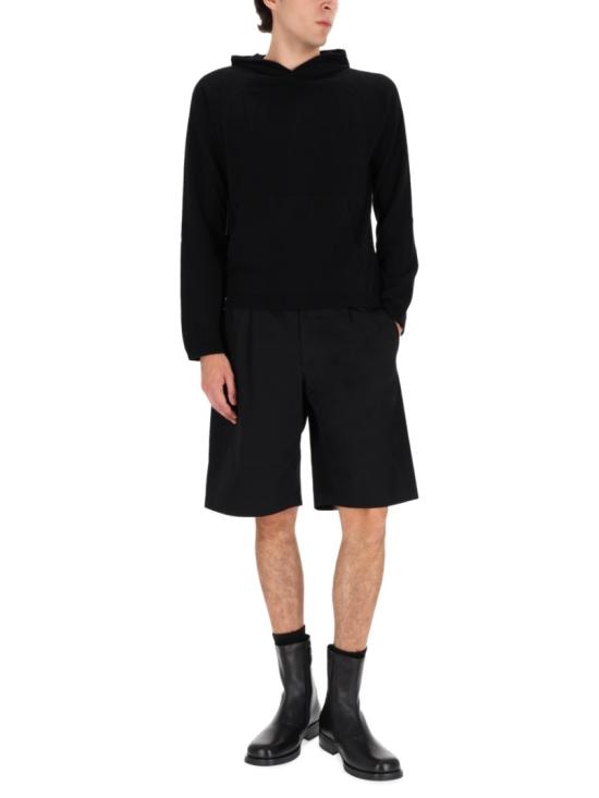 25FW 아워레가시 니트 후드 M4253KBC BLACKCHERUBWOOL Black - OUR LEGACY