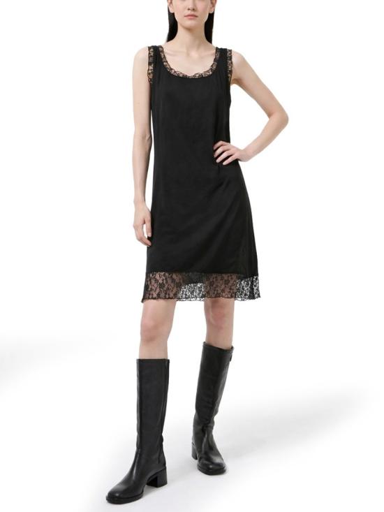 26SS 아워레가시 원피스 W2266DR RAVENMISTAIRVEILCOTTON Black - OUR LEGACY