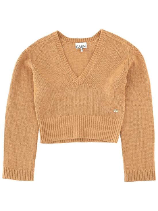 25FW 가니 스웨터 K2653 177 Brown