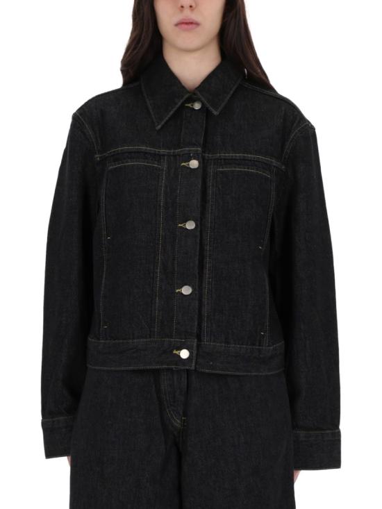 25FW 스튜디오 니콜슨 데님 자켓 TAHOESNW 1230 BLACK Black