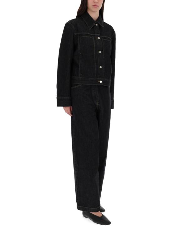 25FW 스튜디오 니콜슨 데님 자켓 TAHOESNW 1230 BLACK Black - STUDIO NICHOLSON