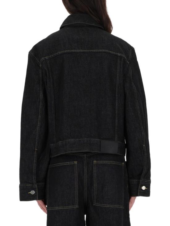25FW 스튜디오 니콜슨 데님 자켓 TAHOESNW 1230 BLACK Black - STUDIO NICHOLSON
