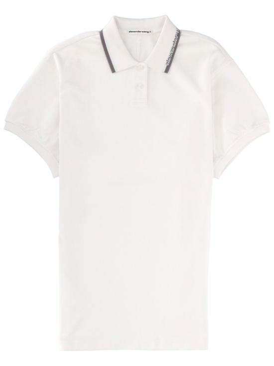 26SS 티바이알렉산더왕 폴로 티셔츠 4CC1266902 100 White