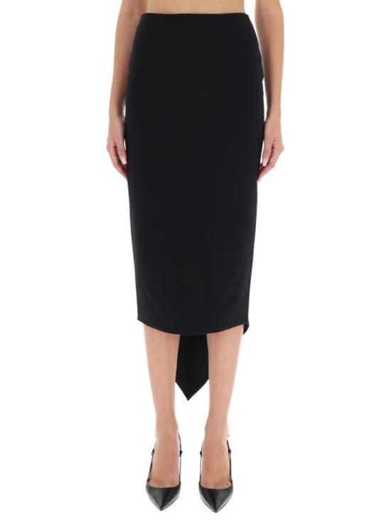 25FW 더 레이티스트 미디 스커트 TLWC9001W0206ABTP T0002 Black