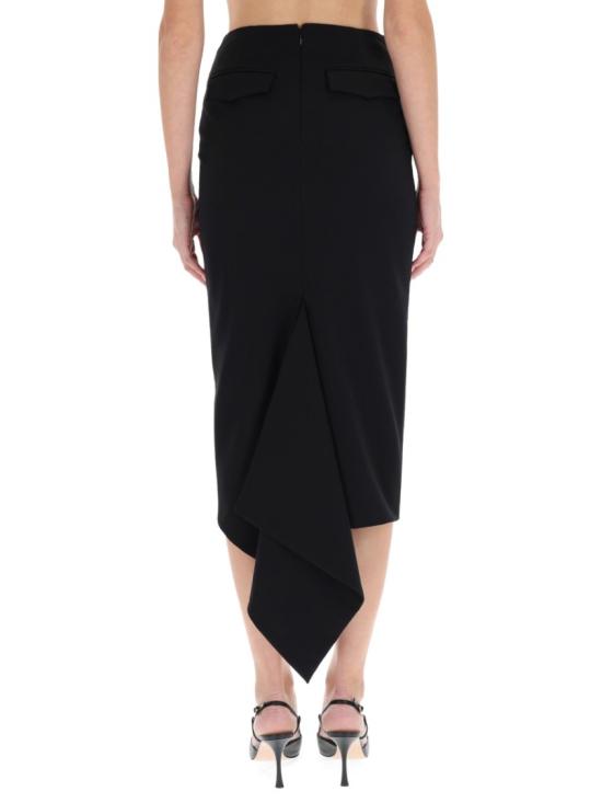 25FW 더 레이티스트 미디 스커트 TLWC9001W0206ABTP T0002 Black - THE LATEST