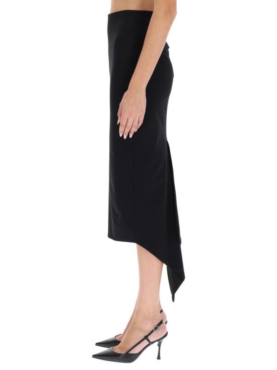 25FW 더 레이티스트 미디 스커트 TLWC9001W0206ABTP T0002 Black - THE LATEST