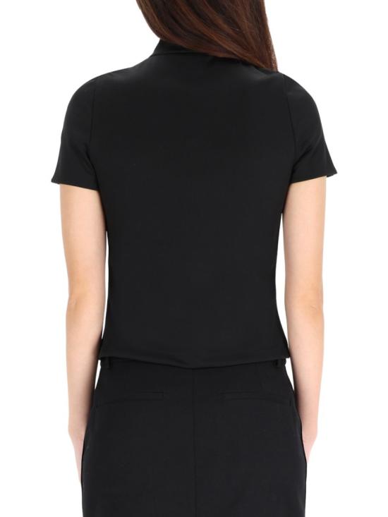 25FW 쿠레쥬 반팔 티셔츠 325JTO446JS0250 9999 Black - COURREGES