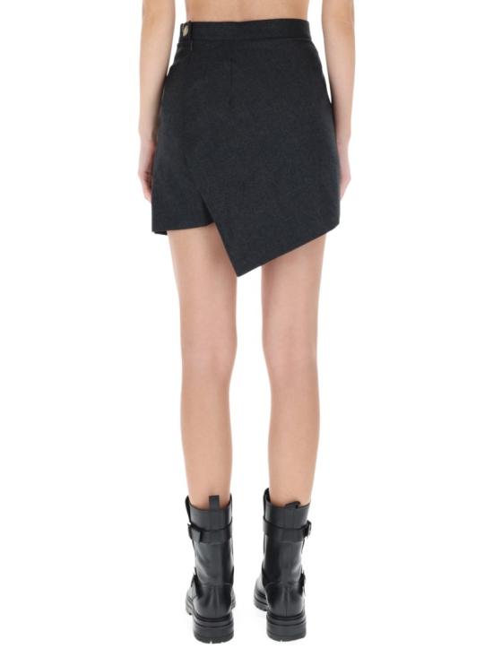 25FW 비비안웨스트우드 미디 스커트 1K01002C W0173P403 Black - VIVIENNE WESTWOOD