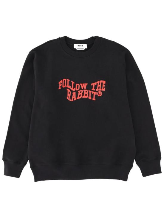 25FW 엠에스지엠 긴팔 티셔츠 3940MM112 25779599 Black