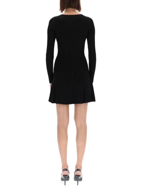 25FW 베르사체 미디 원피스 79HAOM01 CMH23899 Black - VERSACE