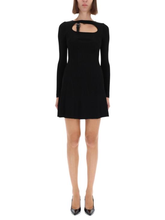 25FW 베르사체 미디 원피스 79HAOM01 CMH23899 Black