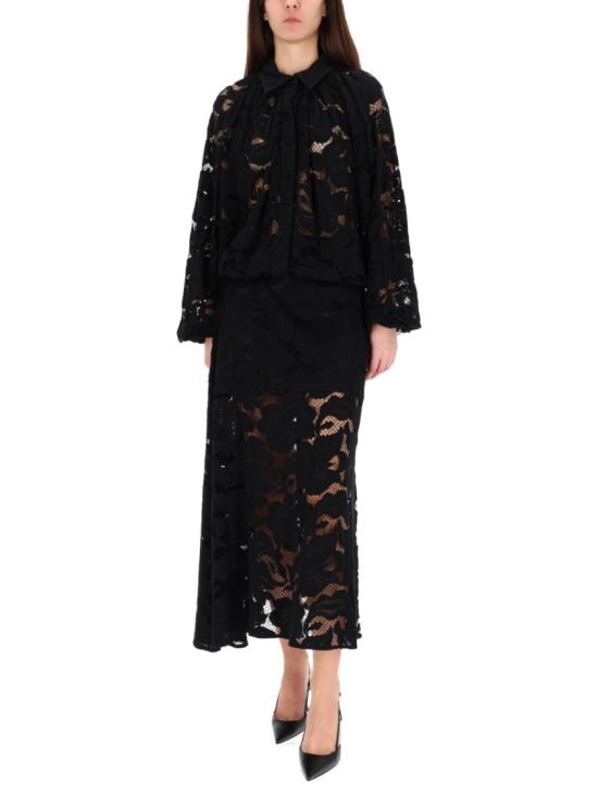 25FW 파투 롱 스커트 SK103 0228999B Black - PATOU
