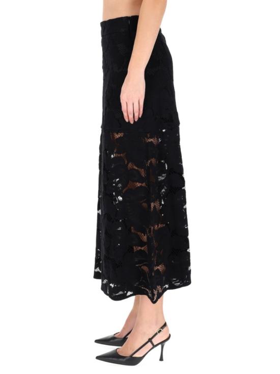 25FW 파투 롱 스커트 SK103 0228999B Black - PATOU