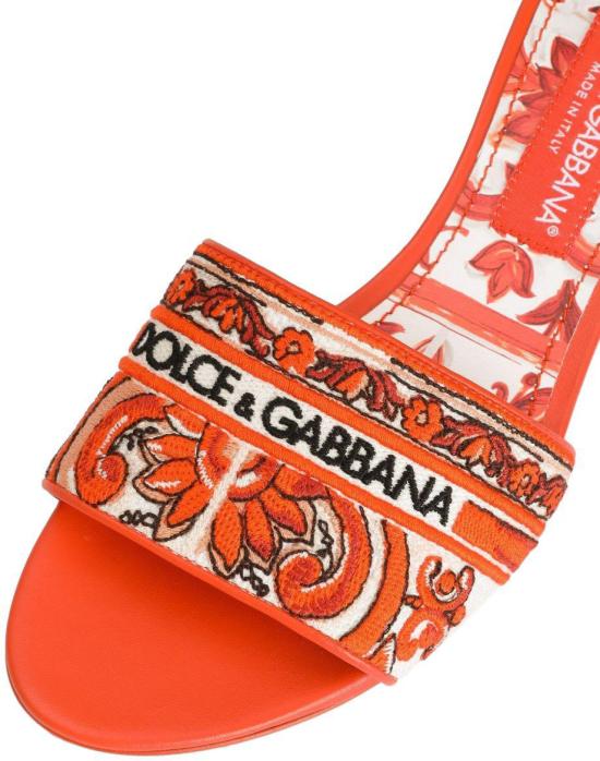 26FW 돌체앤가바나 뮬/슬리퍼 CR1748AV8048W801 ORANGE - DOLCE & GABBANA