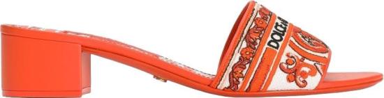 26FW 돌체앤가바나 뮬/슬리퍼 CR1748AV8048W801 ORANGE
