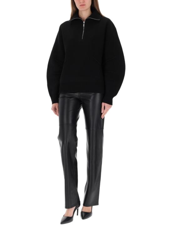25FW 헬무트랭 니트웨어 P07HW703 001 Black - HELMUT LANG