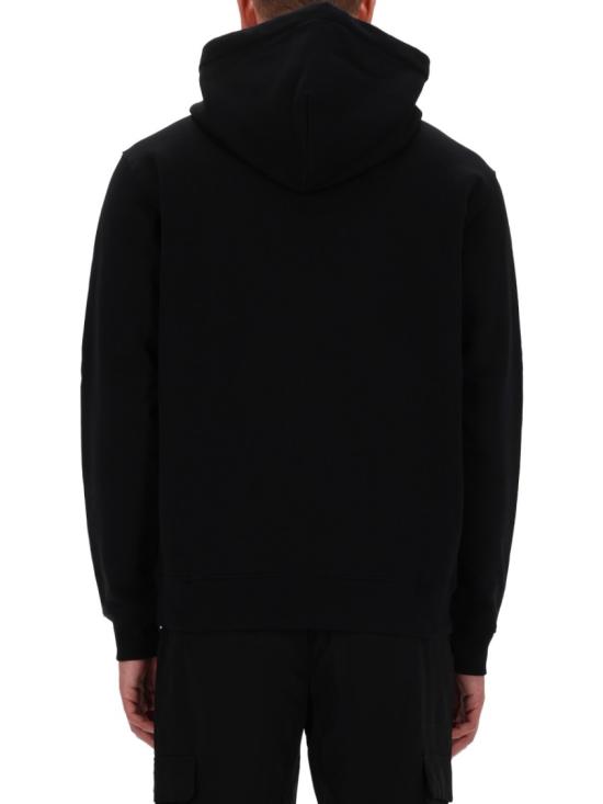 25FW 베르사체 후드 티셔츠 79GAIE06 CF02E899 Black - VERSACE